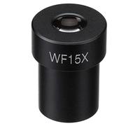 Bresser DIN-Ocular WF15x | Aumento 15x, campo visual 11 mm, norma DIN WF 15 11, compatible con microscopios de distintas marcas, óptica angular