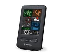 Bresser Estación base adicional para estación meteorológica inalámbrica 7002525 de Beaufort. Centro meteorológico 5 en 1 con indicador de clima y despertador integrado con función de alarma de hielo.