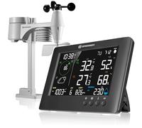 Bresser Estación Meteorológica 7-en-1 TB WiFi: Datos amplios, Pronóstico gráfico, Multi-Sensor, Monitoreo Clima Interior, Función de Alerta