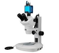 BRESSER Estereomicroscopio Science ETD-201 Trinocular Zoom 8-50x con Cámara Microscopio MikroCam Pro HDMI Autofocus