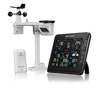 Bresser Explore Scientific 7-in-1 WiFi Professional Weather Station with Weather Underground, Negro