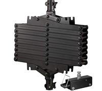 Bresser F001483 Pantografía/Tijeras para Sistema de rieles de Techo Negro