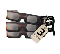 Bresser Gafas Eclipse Solar homologadas CE ISO 12312-2 pack 3 Diseño B