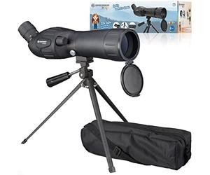 Bresser JUNIOR Spotty 20-60x60 Telescopio terrestre, Negro