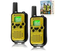 Bresser Junior Walkie Talkies para niños Alcance 6km VOX USB-C Linterna Clip cinturón