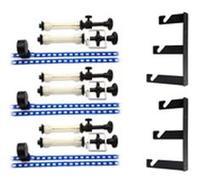 Bresser MB-1 Sistema de suspensión con cadena para 3 rollos de papel/vinilo