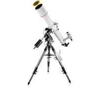 Bresser Messier AR127L/1200 EXOS-2 PMC-Eight Goto Juego de Telescopio, 127mm Apertura, 1200mm Distancia Focal, Filtro Solar, WiFi, App ExploreStars