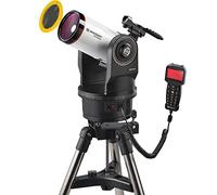 Bresser Messier MCX-102 - Telescopio con Distancia Focal de 1470 mm y telescopio Goto EQ/AZ con Montaje ecuatorial o azimutal, Incluye trípode