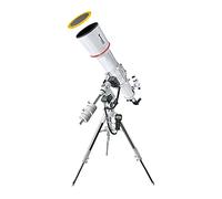 Bresser Messier - Telescopio y Soporte AR-152L/1200 EXOS-2 Goto Hexafoc | Estrellas, Luna, Planetas, Apocromático, GoTo, Motorizado, Astrofotografía, Montura ecuatorial, Adaptador smartphone