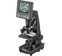 Bresser - Microscopio de enseñanza LCD 8.9cm (3.5") 50x-500x (2000x digital), 5 megapixel