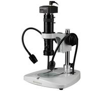 Bresser Microscopio Digital Profesional con Cámara Zoom 0,7X-4,5X, 5 MP