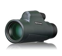 Bresser Monocular 10 x 42 Impermeable con Aspecto de tejado, Verde | Vidrio BK 7, óptica multicapa, campo de 101 m, ocular twist up, compacto y ligero, funda y correa de mano