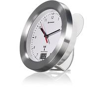 Bresser Optics MYTIME BATH RC Reloj de cuarzo Círculo Plata, Blanco