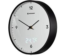 Reloj de pared mytime ledsec cm con indicador de temperatura