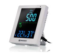 Bresser Smile Medidor CO2 Detector de Concentración de CO2 Blanco