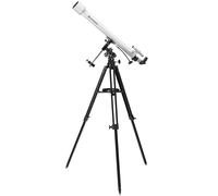 Bresser Optics Classic 60/900 EQ Refractor 338x Negro, Blanco - Telescopio (6,5 kg, Metal, Aluminio)
