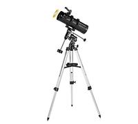 Bresser Pluto 114/500 EQ Telescopio con Adaptador de Cámara de Smartphone