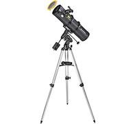 Bresser Pollux 150/750 - Telescopio con Montura ecuatorial EQ3 y Filtro Solar para observación Solar Segura, Negro