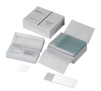 Bresser portaobjetos de microscopio 50 Piezas y Vidrio borosilicato 3.3. Tarros de Tapa 22 x 22 mm 100 Unidades