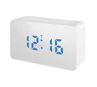 BRESSER Radiodespertador, Blanco, 108x65x45