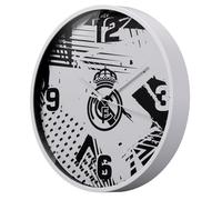 Bresser Real Madrid Funky Reloj de Pared 25 cm Cuarzo silencioso con Pila