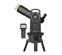 Bresser Refractor Telescope 80/400 AZ Goto | Apertura 80 mm, Distancia Focal 400 mm | Incluye Trípode y Prisma Cenital | Negro