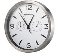 Bresser Reloj de Pared, Blanco, 250x250mm