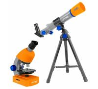 Bresser Junior National Geographic Set de Telescopio/Microscopio 40x640
