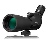 Bresser Spektiv Corvette 15-45 x 60 cm, Resistente al Agua, Cuerpo Giratorio de 340°, Resistente Armadura de Goma y óptica Multicapa, Color Negro