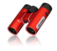 Bresser Spirit Prismáticos pequeños 6x24 Rojos para Aves