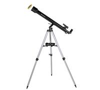 Bresser Stellar 60/800 AZ - Telescopio Refractor con Adaptador de Cámara de Smartphone, Negro