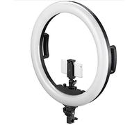 Bresser STR 48B Aro de luz LED Bicolor 48 W Regulable con Soporte móvil
