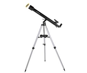 Bresser Telescopio astronómico Refractor para Adultos 60/800 AZ | Estrellas, Luna, Planetas, Cúmulos estelares, Adaptador smartphone, Trípode, 2 oculares, Barlow 3x