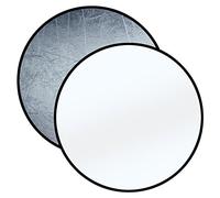 Bresser TR-8 Reflector redondo de 110cm plata/blanco