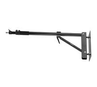 Bresser WB 148 Soporte de Pared Ajustable para Cámara e Iluminación | Carga hasta 7 kg, longitud de 79 a 148 cm, ajuste vertical 180 grados y horizontal 160 grados, aluminio