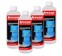 Brestol Desengrasante en frío, 4 unidades de 1000 ml, concentrado - Limpiador de piezas de motor, limpiador de herramientas, limpiador de engranajes