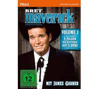 Bret Maverick, Vol. 1 / Neun Folgen der legendären Westernserie mit James Garner (Pidax Western-Klassiker) [Alemania] [DVD]
