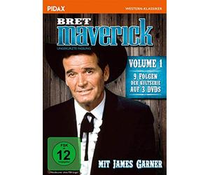 Bret Maverick, Vol. 1 / Neun Folgen der legendären Westernserie mit James Garner (Pidax Western-Klassiker) [Alemania] [DVD]