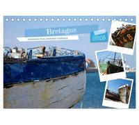 Bretagne Ambiance d'un cimetière à bateaux (Calendrier de bureau 2026 DIN A5 vertical), CALVENDO calendrier mensuel: Découvrez la beauté captivante de nos photos d'épaves de bateaux.