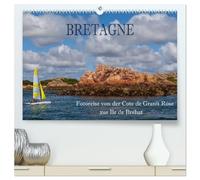Bretagne - Fotoreise von der Cote de Granit Rose zur Ile de Brehat (hochwertiger Premium Wandkalender 2026 DIN A2 quer), Kunstdruck in Hochglanz: ... Bretagne-Liebhaber ein Erlebnis fürs Auge.