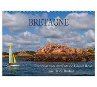 Bretagne - Fotoreise von der Cote de Granit Rose zur Ile de Brehat (Wandkalender 2026 DIN A2 quer), CALVENDO Monatskalender: Diese fotografische Reise ... Bretagne-Liebhaber ein Erlebnis fürs Auge.