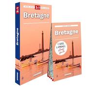 Bretagne (guide 3en1): Guide + Atlas + Carte