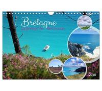 Bretagne La presqu'île de Crozon (Calendrier mural 2026 DIN A4 vertical), CALVENDO calendrier mensuel: La beauté préservée de la presqu'île de Crozon lors d'une escapade inoubliable.