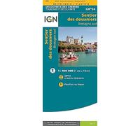 Bretagne Sud - Le sentier des douaniers GR34 (89029): 1:110000 (TOP ITINERANCE)