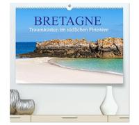 Bretagne - Traumküsten im südlichen Finistère (hochwertiger Premium Wandkalender 2026 DIN A2 quer), Kunstdruck in Hochglanz: Entdecken Sie die traumhaften Küsten der südlichen Bretagne