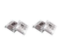 BRETALE 1600Pcs/Paquete Hisopos de Algodón Desechables Brotes de Algodón de Bambú Bastoncillos de Algodón Palillos de Madera de Limpieza de Oído Tampones Herramientas de Maquillaje