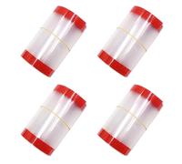 BRETALE 4X Protector de Bisagra de la Puerta de Seguridad para NiñOs, Tira de Protección Pellizco de Dedos, Protección de para la Parte Trasera de la Puerta, Escuela Kindergarten