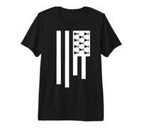 Breton Drapeau Breizh Bretaña Francia Camiseta Premium