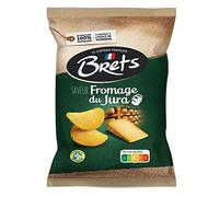 BRET'S - Chips de queso du Jura 125G - Lote de 4