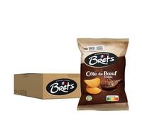 Bret's Chips - Sabor a costillas, 10 paquetes de 125 g